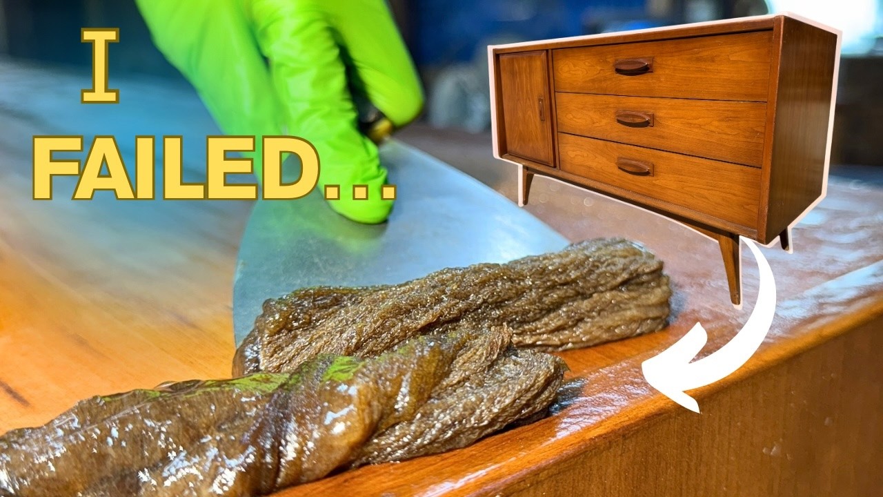 Ep. 144 Amazing RESTORATION of VINTAGE Sideboard 