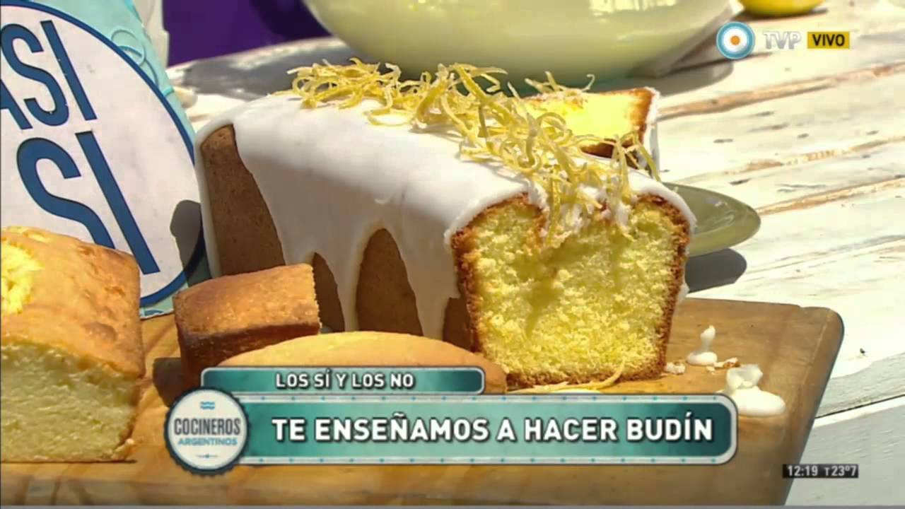 Los SI y los NO del budín de limón