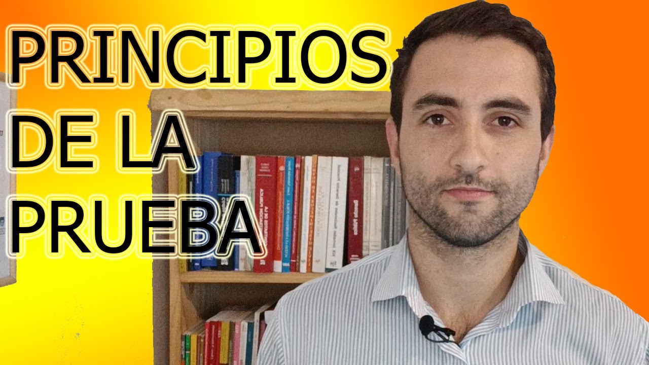 Principios de la Prueba / Derecho Procesal NIVEL BÁSICO