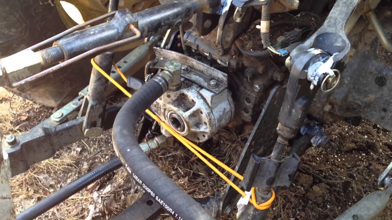 John Deere 5325 - 3 point hitch won't raise quickly