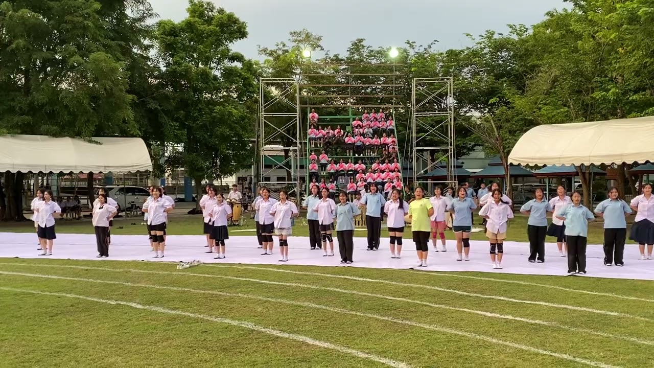 กีฬาสีโรงเรียนสระบุรีวิทยาคมสีเขียว2567(2)