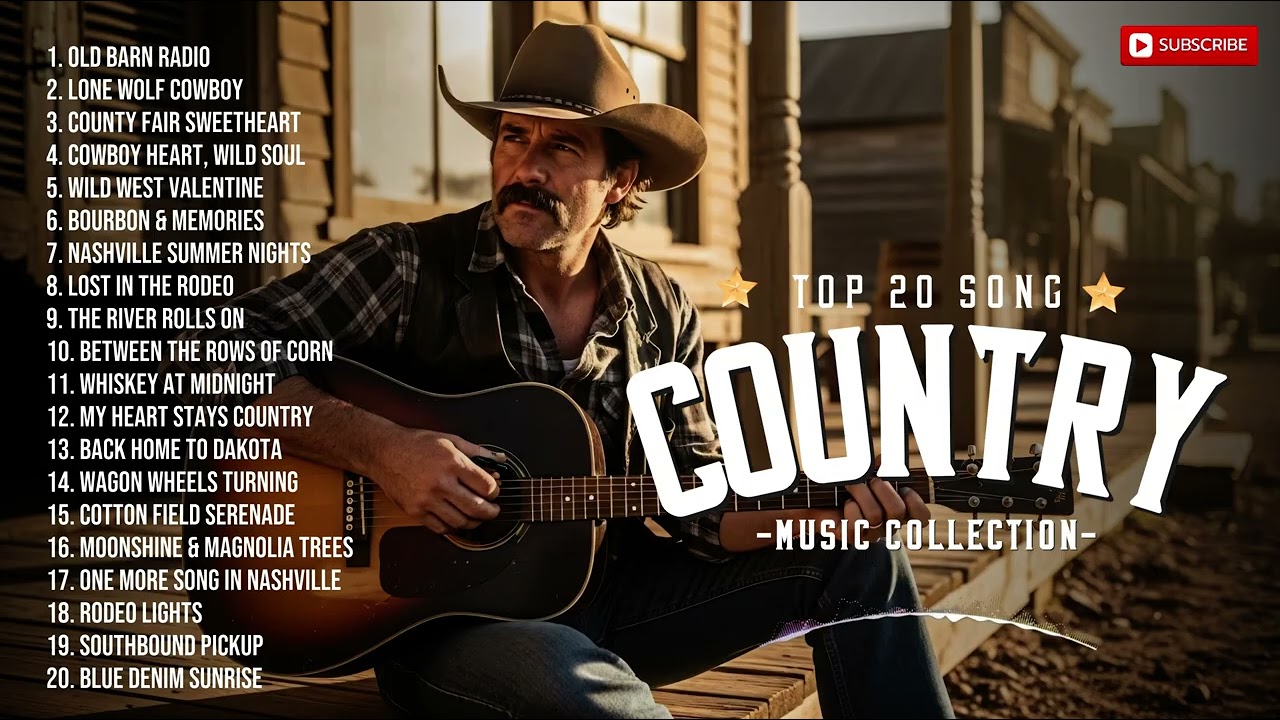 Classic Country Music for Gentle Evenings ~ Dark Country Playlist to Wind Down
