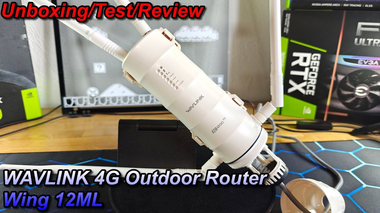 Der beste 4G Outdoor Router von WAVLINK für einen kleinen PREIS - AC1200 Outdoor 4G Router Wing 12ML