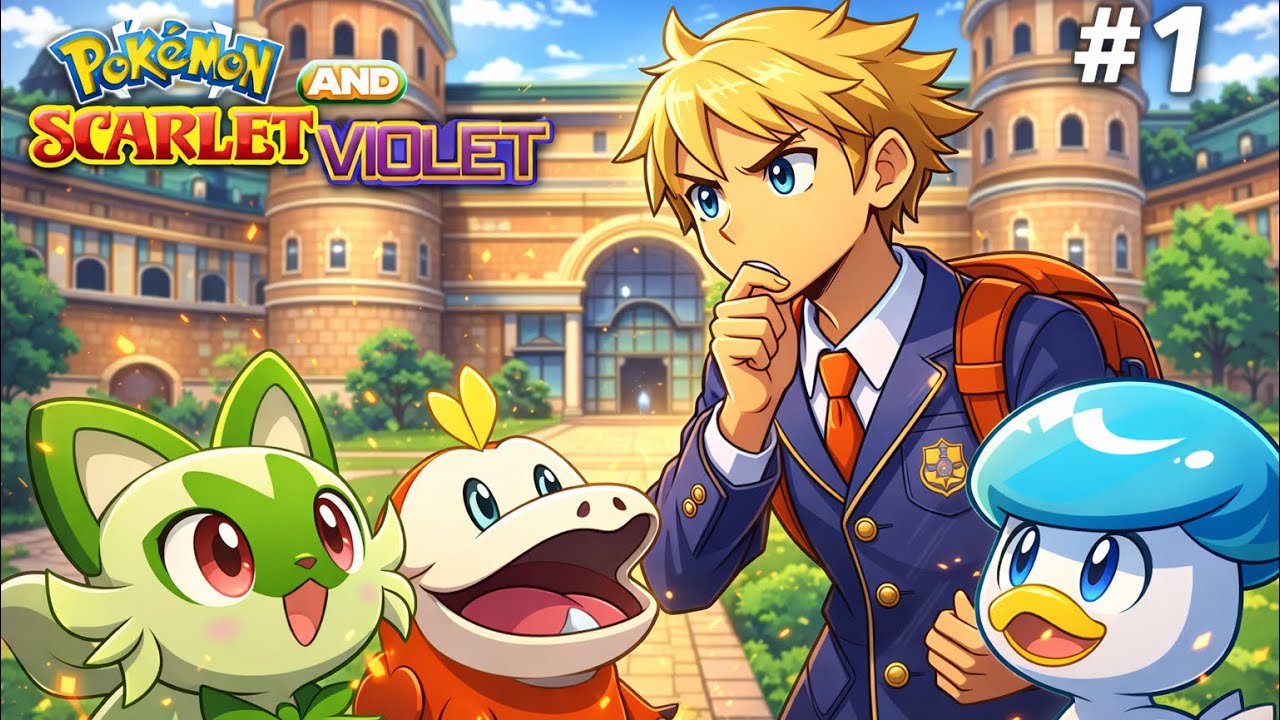 Pokemon Violet #1 - Choosing our Starter