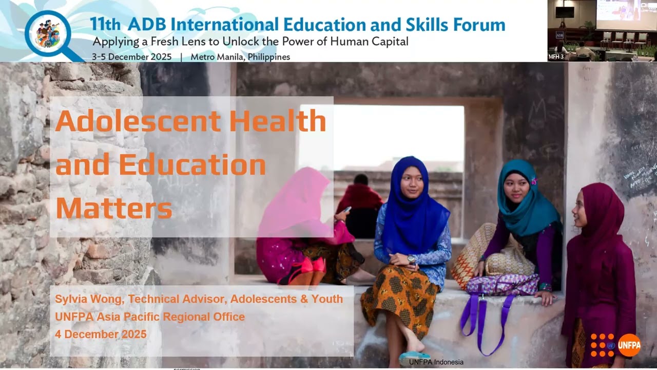 11th ADB International Education and Skills Forum - Session 2.12