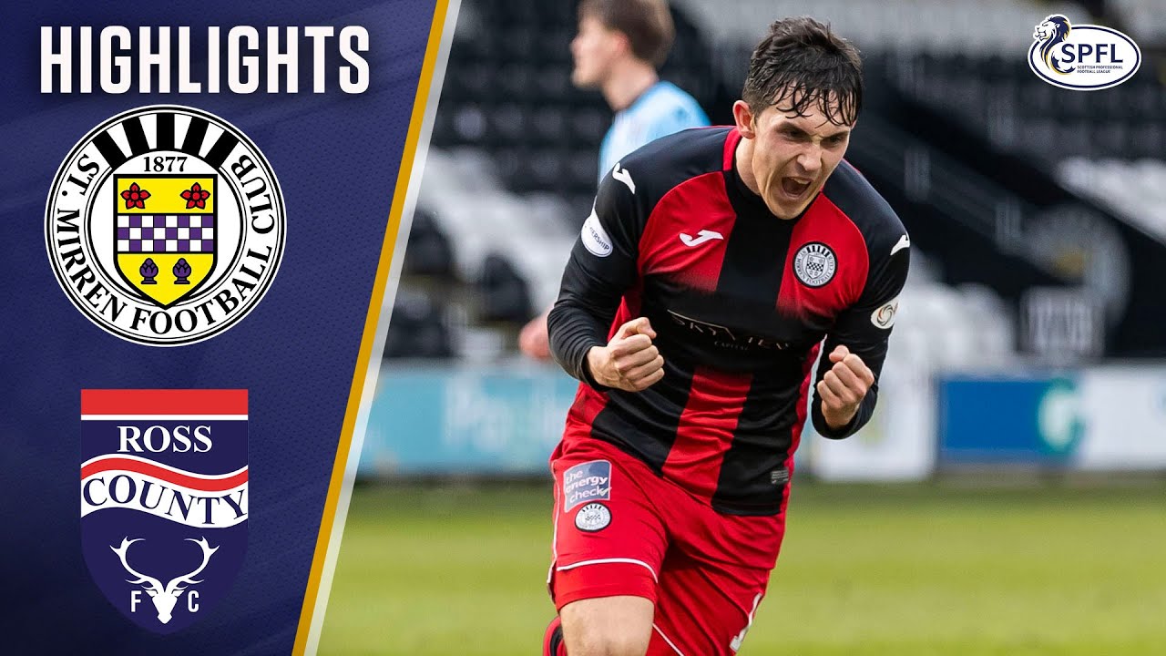 St Mirren 1-0 Ross County | McGrath Strike Seals Saints Victory! | Scottish Premiership
