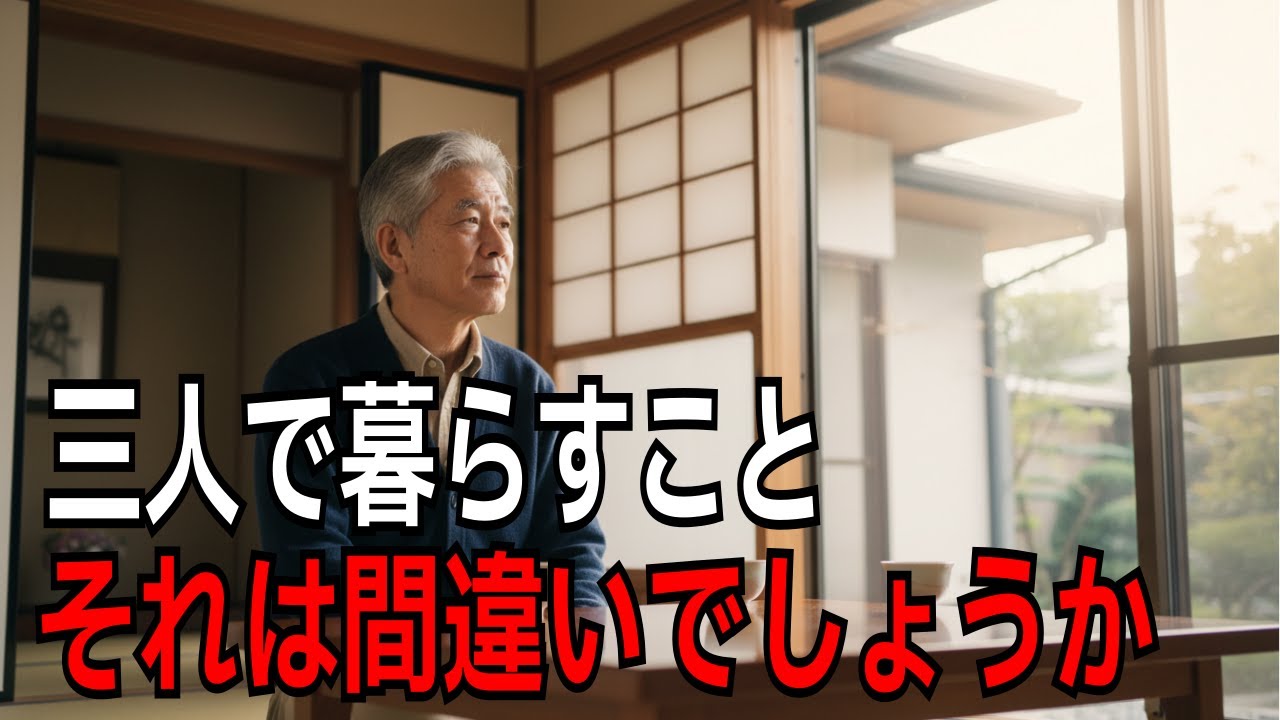 70代、三人の静かな日々