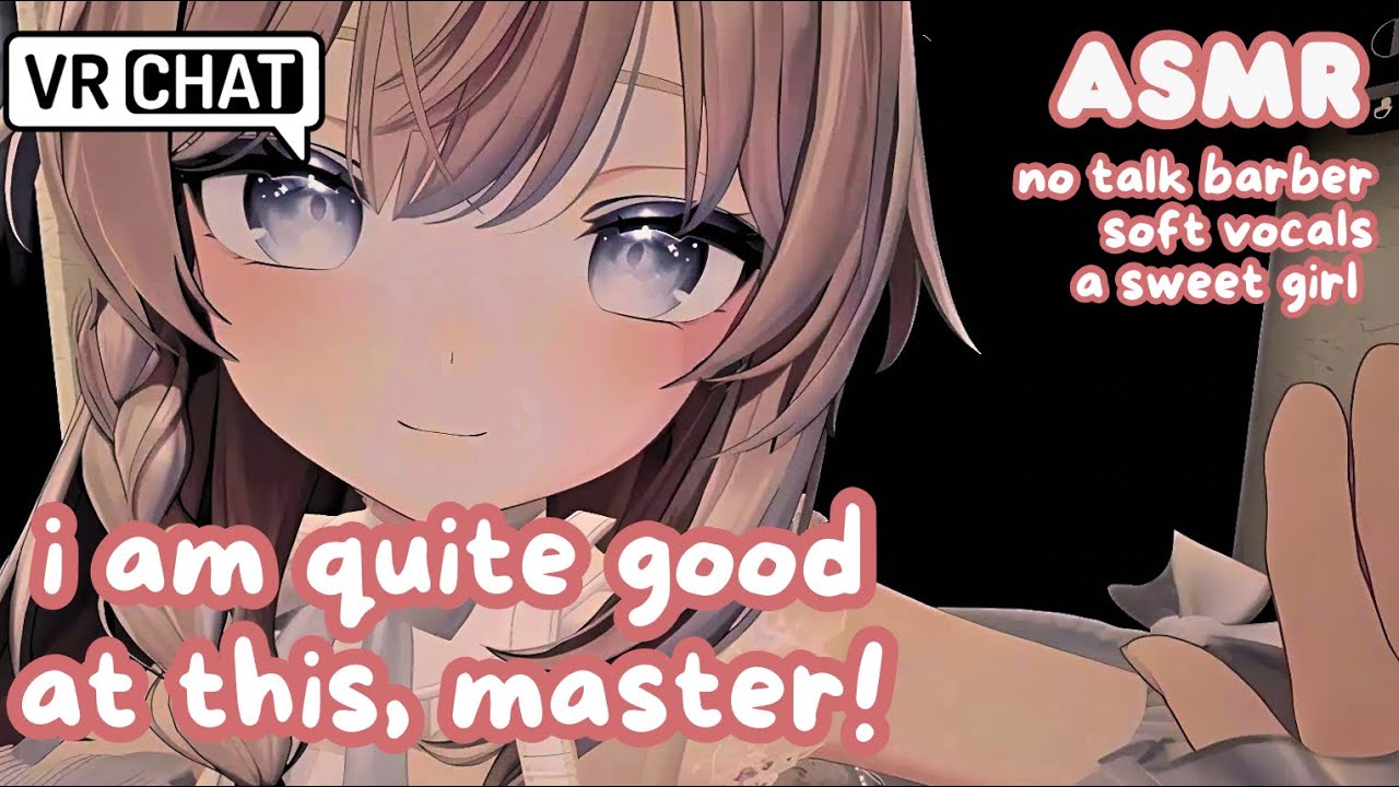 【ASMR VRCHAT】Kitsune Barber Pampering You! ♥ Haircut ♥ Personal Attention