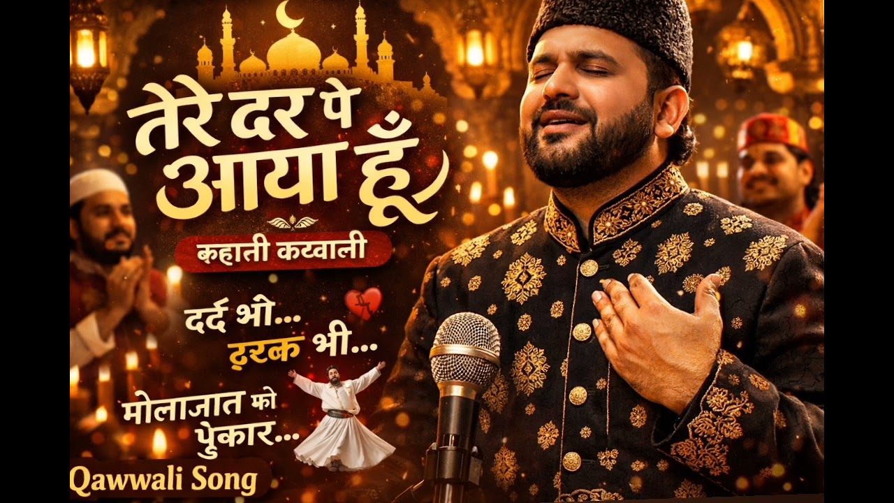 तेरे दर पे आया हूँ | Heart Touching Qawwali 2026 | New Sufi Song | Abtab Alam | Full Song