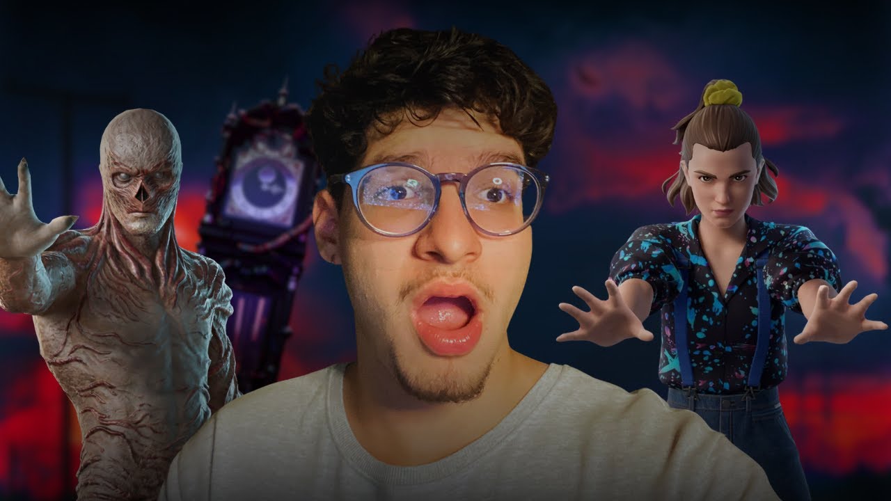 STRANGER THINGS NO FORTNITE! *está incrivel | Fortnite - Edummarra