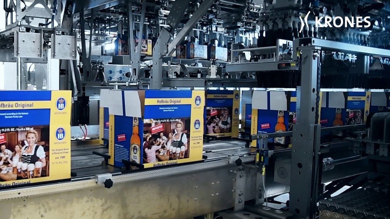 Intelligenter Setzpacker: Die Krones Varioline bei Hofbr&auml;uhaus M&uuml;nchen