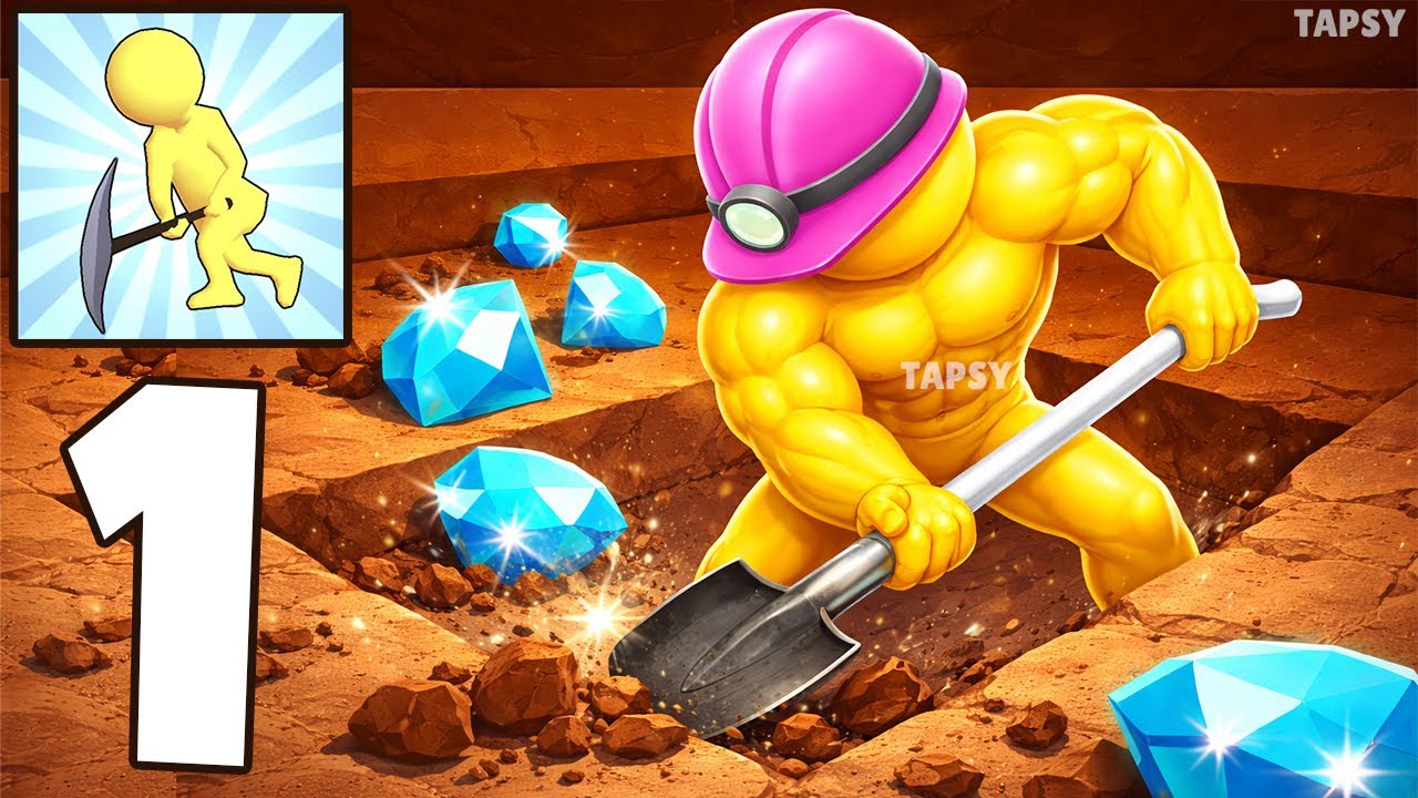 ⛏️Dig Dig ASMR Gameplay Walkthrough Part 1 – Dig, Collect & Relax (Android,iOS)