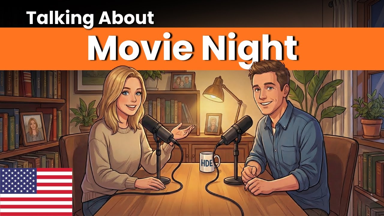 How To Talk About Movie Night In English | Easy English Conversation Practice