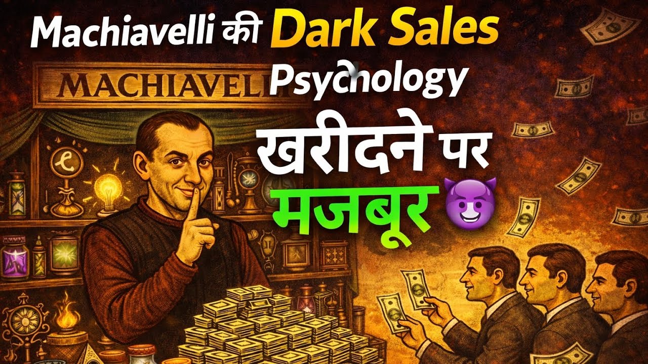 Machiavelli की Dark Sales Psychology 😈 | 99% लोग नहीं जानते ये Selling Secrets