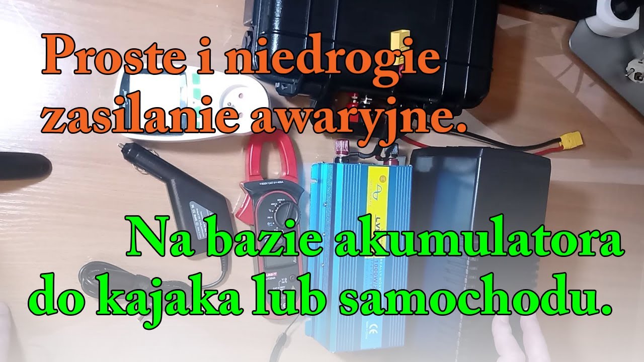 Proste i niedrogie zasilanie awaryjne