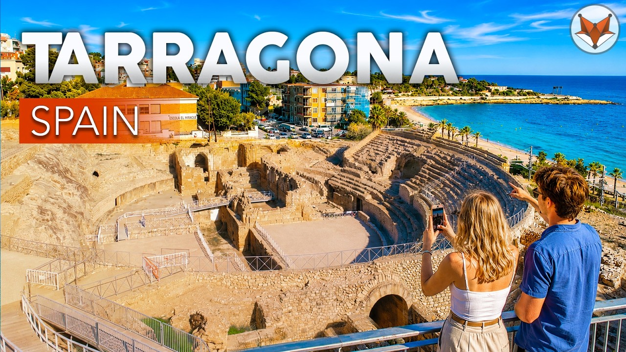 Таррагона, Испания 🇪🇸 Walking Tour [4K/60FPS] Полное руководство!