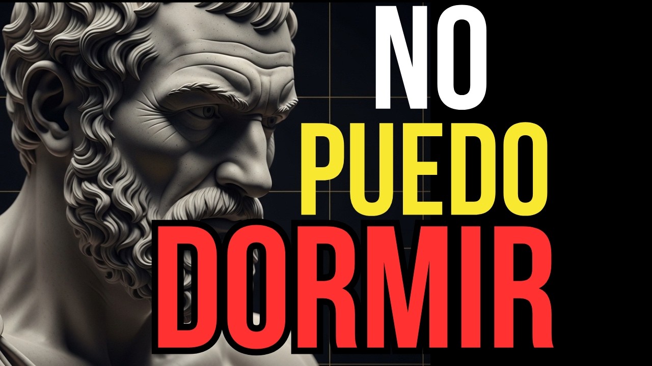 Cuando tu mente no se apaga por la noche | Estoicismo práctico para la ansiedad nocturna🏛️
