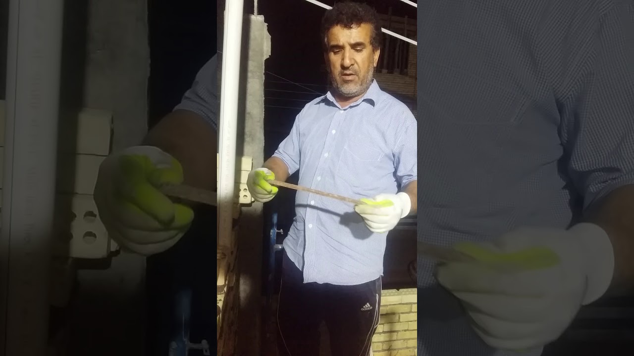 ربط الجدران بالاعمدة  (4)انج * بعد الفطور ***