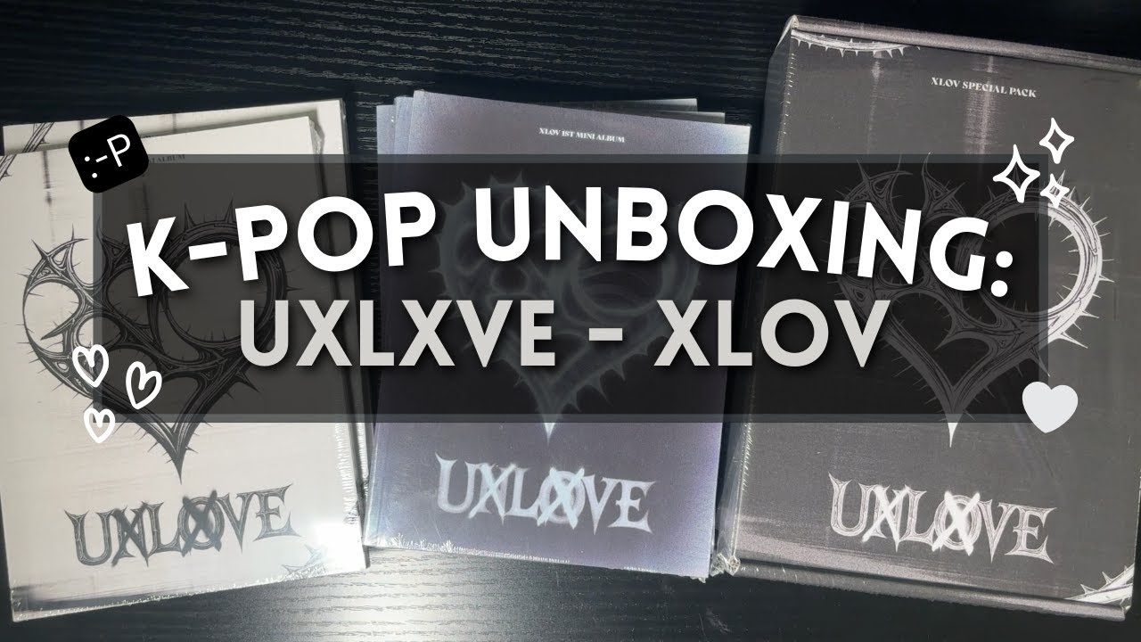 K-POP UNBOXING: XLOV UXLXVE 🤍