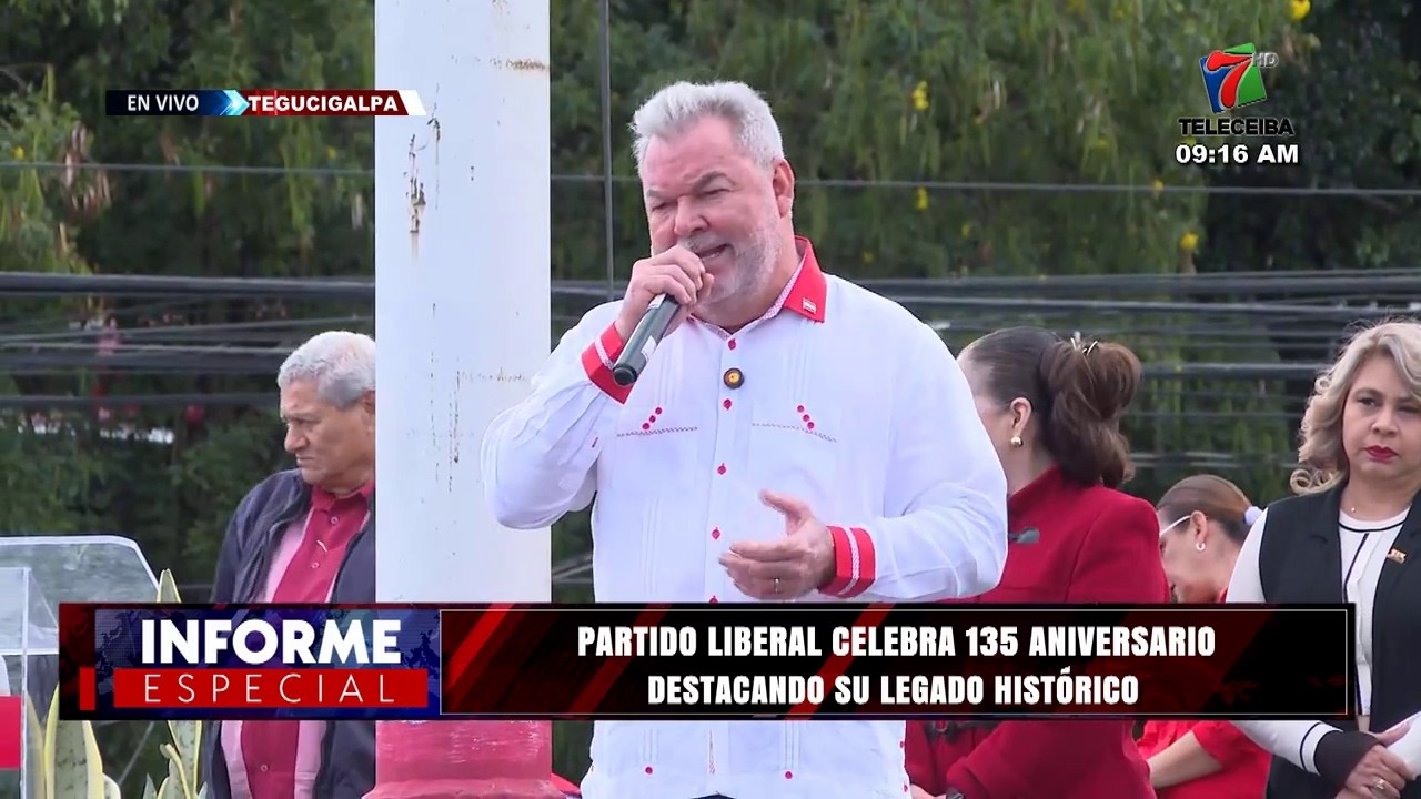 Partido Liberal de Honduras celebra 135 aniversario destacando su legado histórico 🔴⚪
