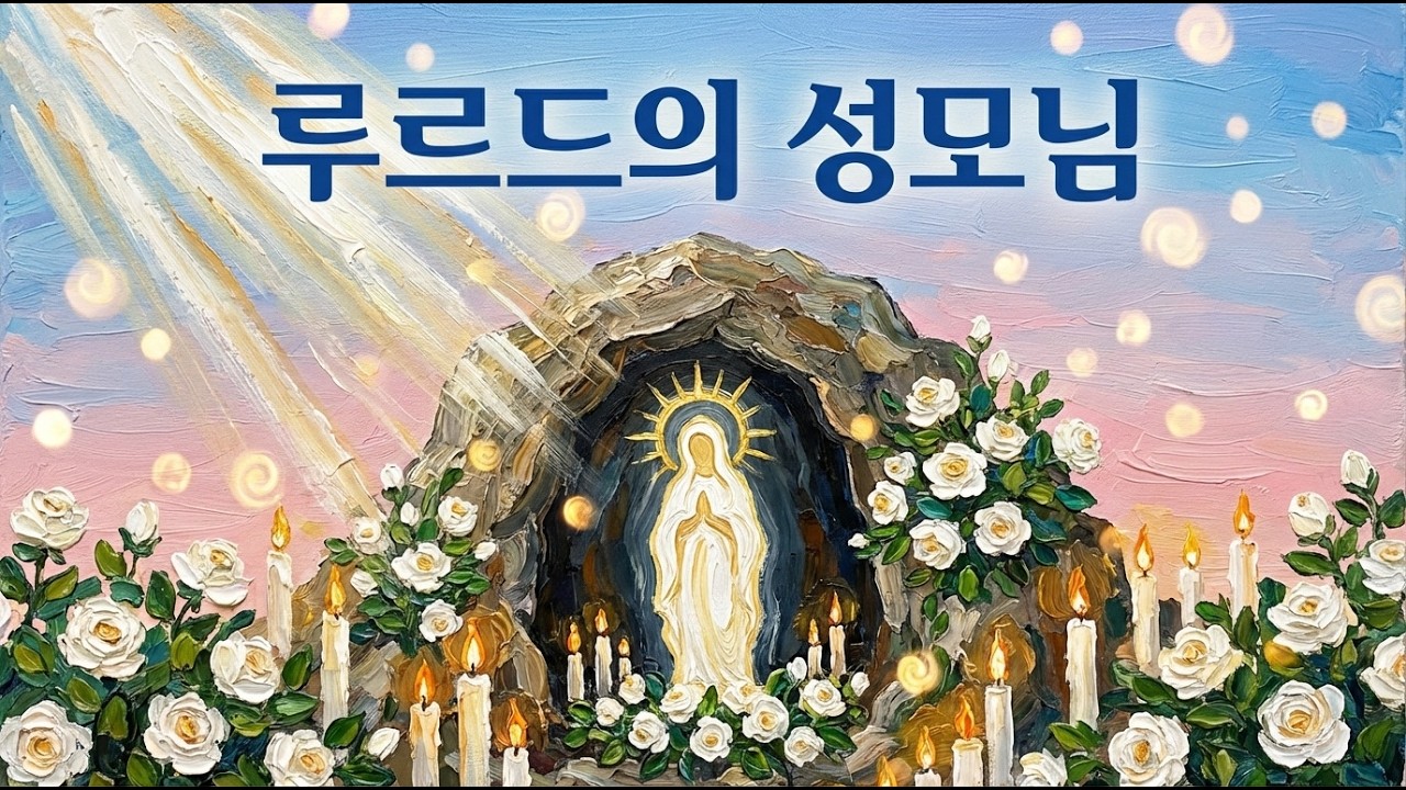 루르드의 성모님 치유 기도음악 (2월 11일 축일) | 40분 평화로운 가톨릭 성가