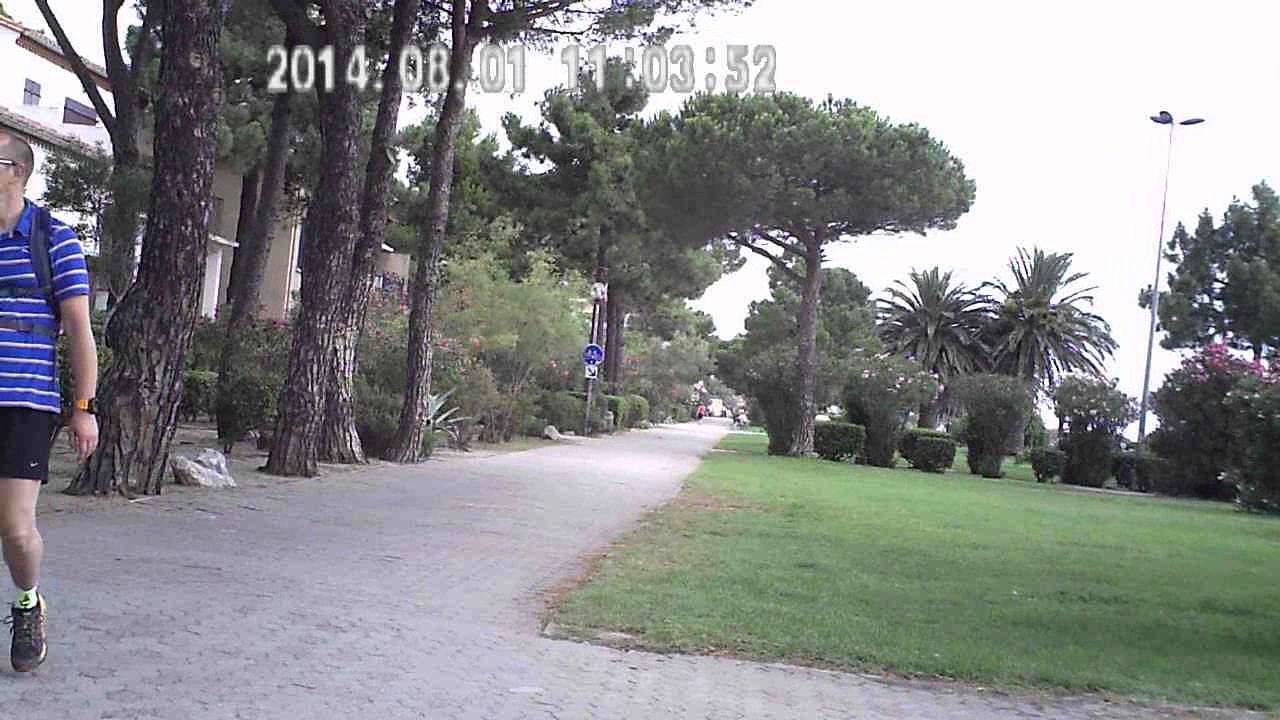 Promenade du front de mer, Argelès sur mer.