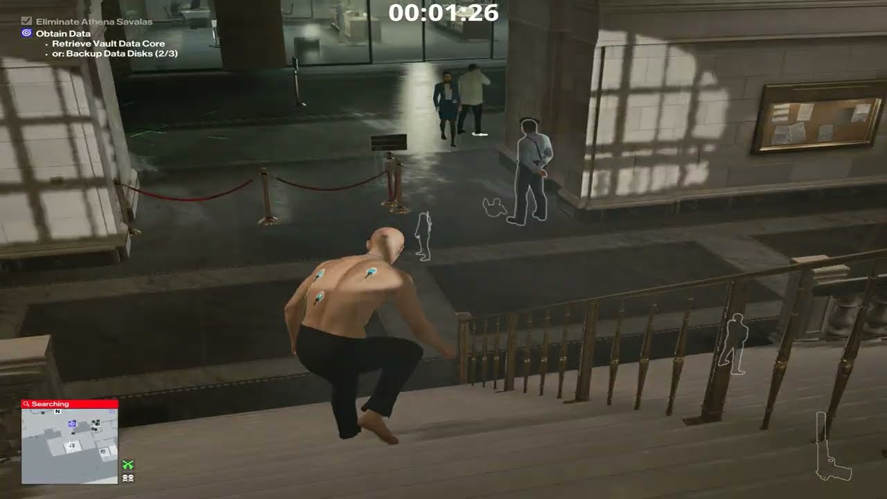 Hitman&trade; 3 - [1:42s] Golden Handshake (New York) (Default Loadout) SA/SO speedrun