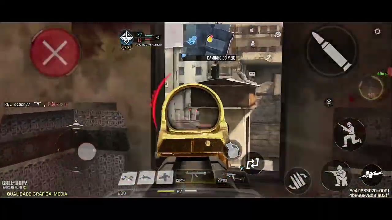 Uma lapada dourada #codm #eeportspro #fpsgames #fy #cubotkingkong 9  