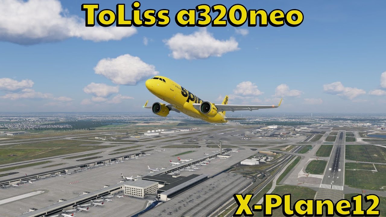 ✈️ToLiss a320✈️Spirit Airlines ops🛫Detroit-KDTW🛬Newark-KEWR✈️