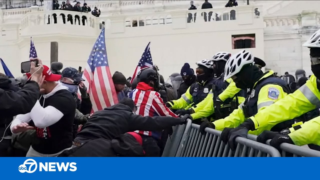 Powerful photos show violent mob storming US Capitol
