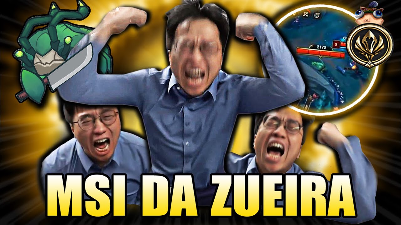 o BUG do ARONGUEIJO que QUEBROU a RIOT - MSI DA ZUEIRA