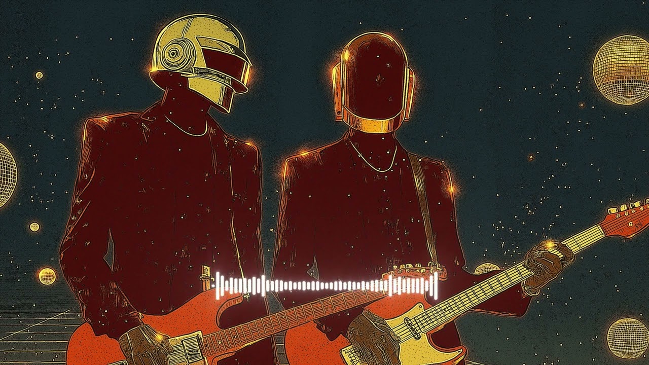 Daft Punk Midnight Ember🪩🤖 | Chill Disco, Electro Funk, French House Playlist