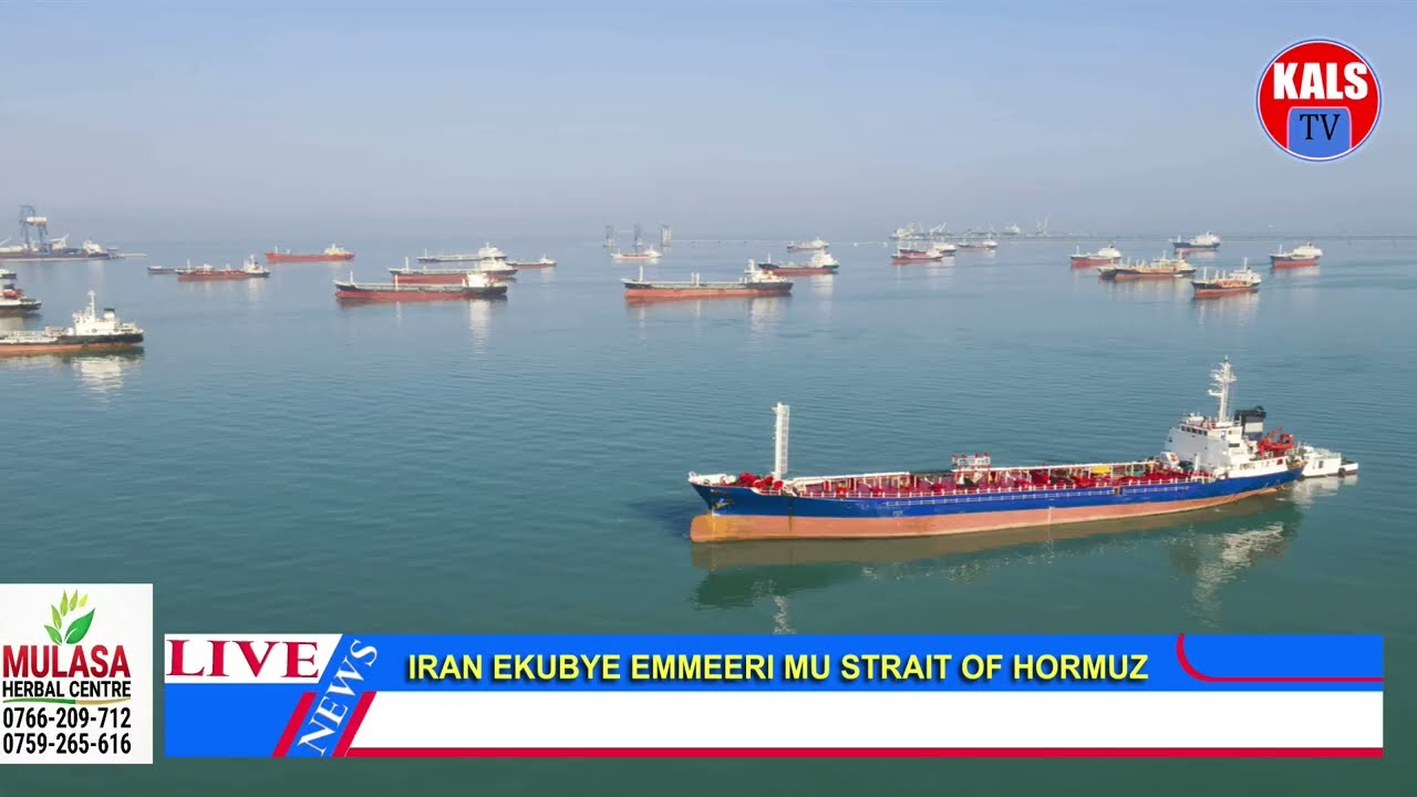 IRAN: Emmeeri Ekubiddwa Mu Strait Of Hormuz, Hotel Ekubiddwa E Bahrain, Missile Esse Banji E Israel.