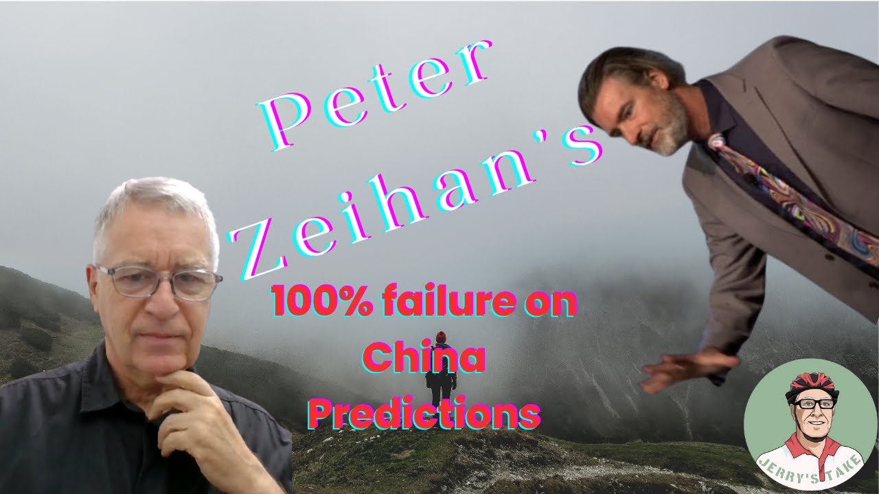 Misinformationist Peter Zeihan's 100% Wrong Record on China