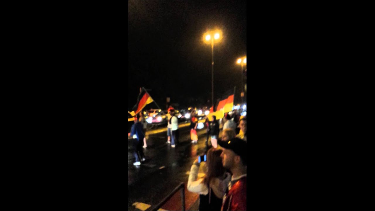 WM 2014 Weltmeister Feier Pinneberg Hochbrücke 2