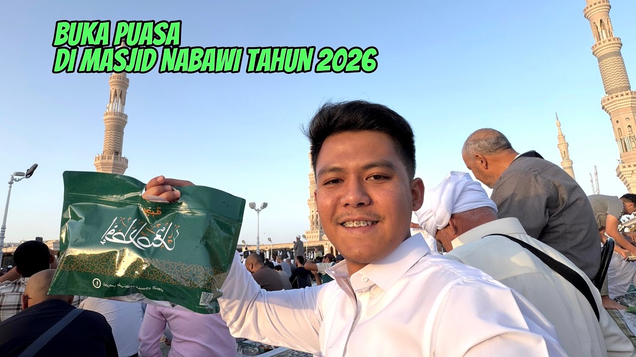 BUKA PUASA DI MASJID NABAWI TAHUN 2026