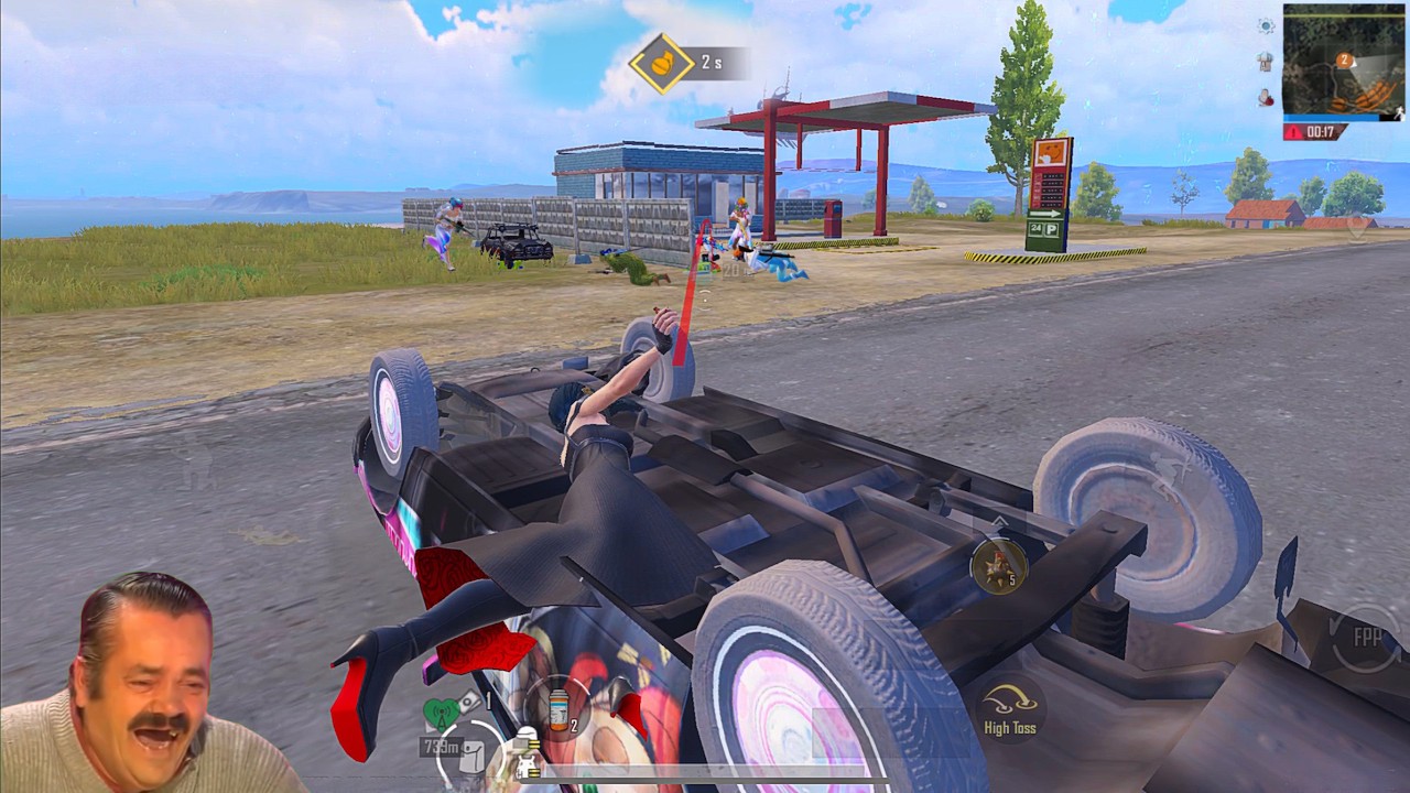 Victor Squad full m249 heart attack 😂😱 Pubg Mobile Funny