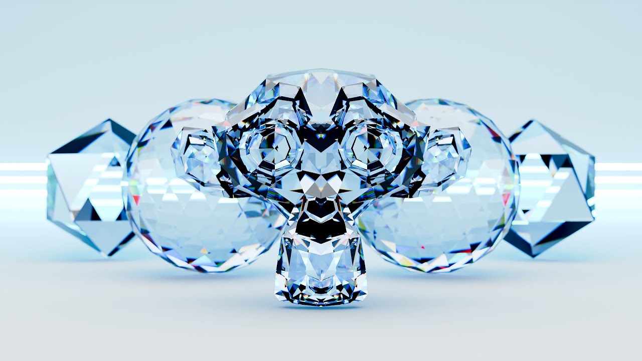 CREATE A CRYSTAL GLASS PROCEDURAL MATERIAL IN BLENDER 4