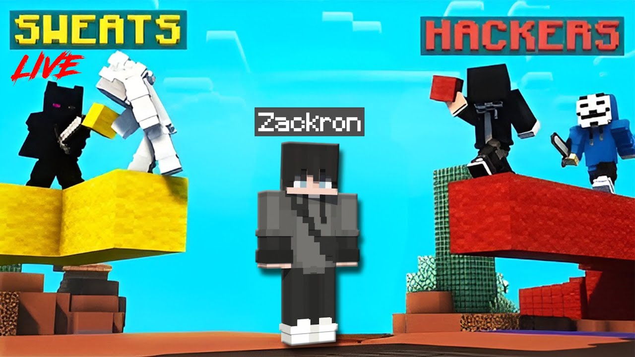 Minecraft live Bedwars Rush Road to 500 SUBS !!!