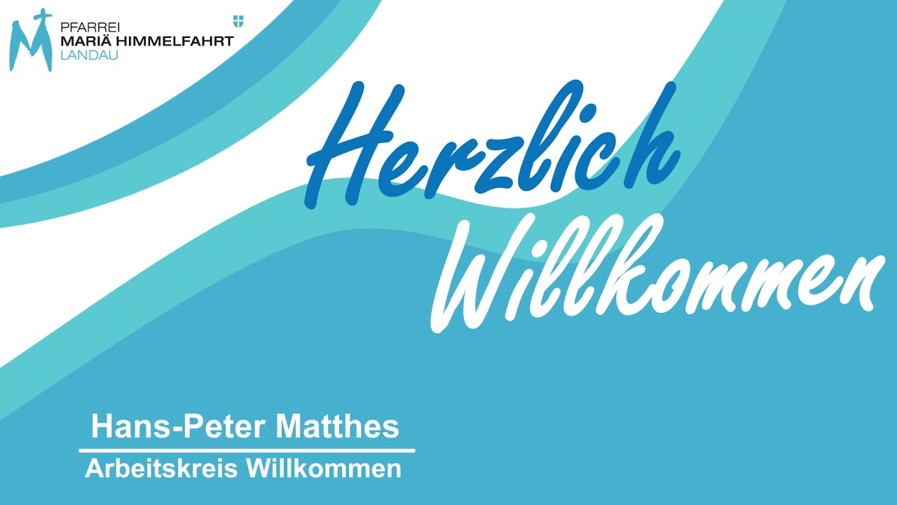 Arbeitskreis Willkommen: Hans-Peter Matthes