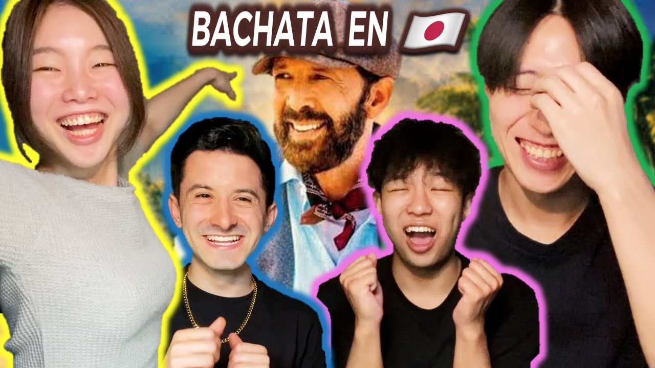 JAPONESES REACCIONAN A JUAN LUIS GUERRA - BACHATA EN FUKUOKA