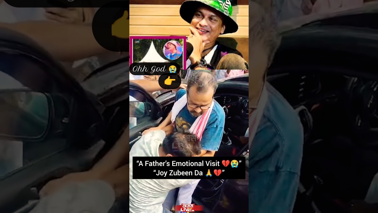 🔥 Zubeen Garg&rsquo;s Father Visits His Son&rsquo;s Final Resting Place 😭💔 | Joy Zubeen Da#shorts#trending
