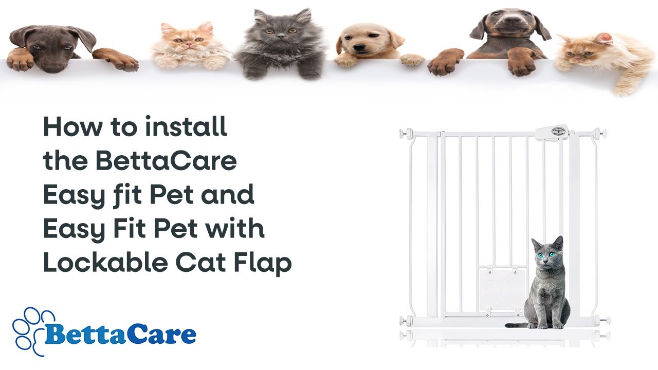 How to install the BettaCare Easy fit Pet and Easy Fit Pet with Lockable Cat Flap | BettaCare