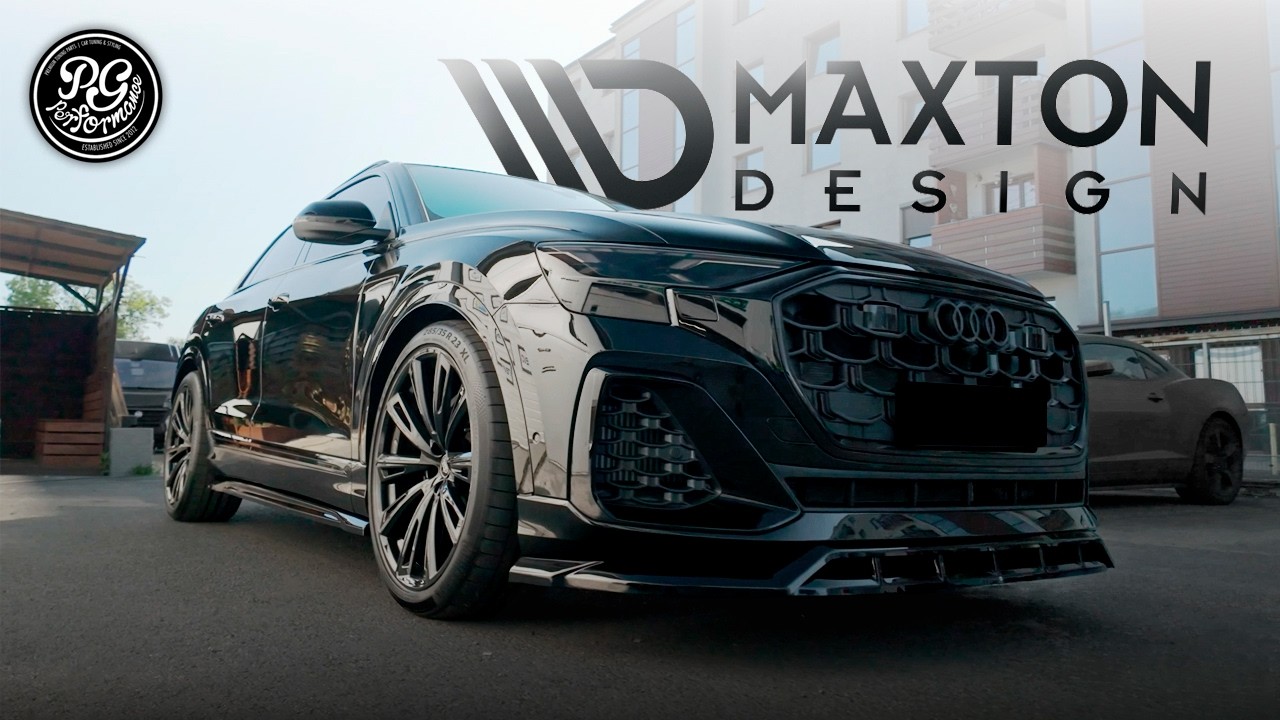 AUDI Q8 - SPLITERY MAXTON DESIGN #maxtonized