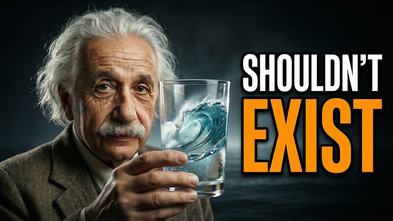 Water Shouldn’t Exist (But It Does)
