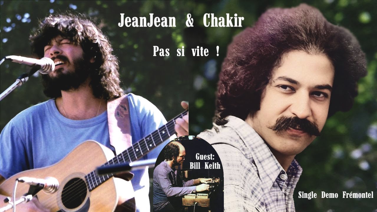 JeanJean Druot & Chakir in Country Rock (feat. Bill Keith: pedal Steel) - Pas Si Vite (demo tape)
