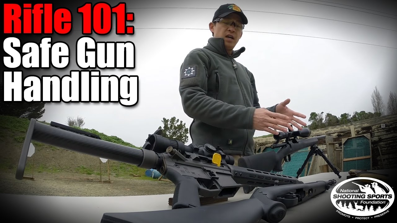 Руководство для начинающих по безопасному обращению с винтовками | Rifle 101 с чемпионом Top Shot...