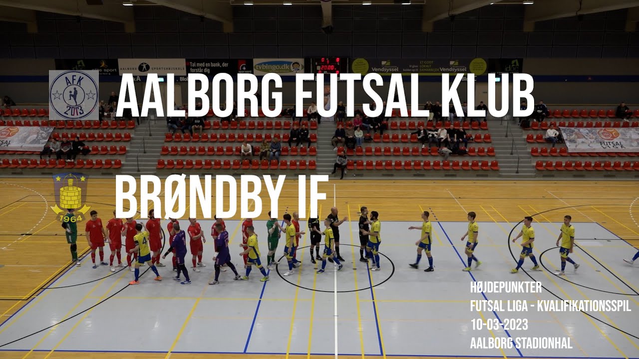 Aalborg Futsal Klub - Brøndby IF Futsal - Højdepunkter 18-03-2023