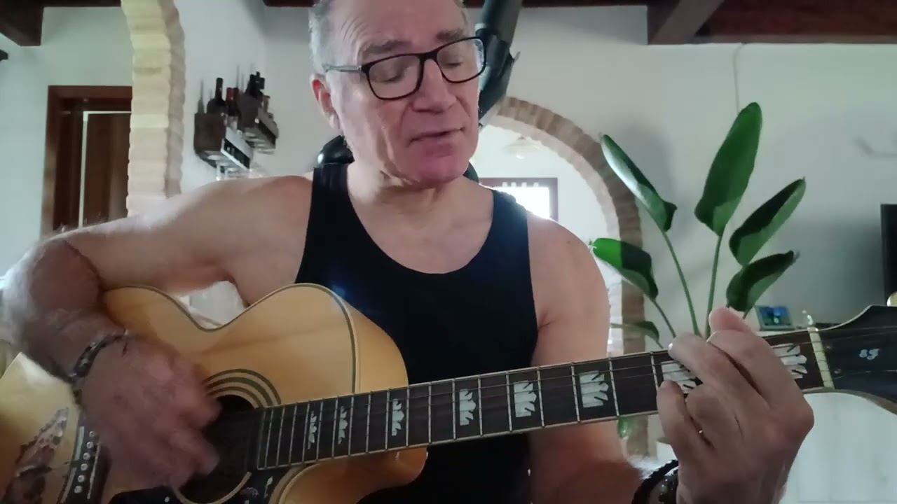 Vivere il mio tempo - Litfiba acoustic guitar cover