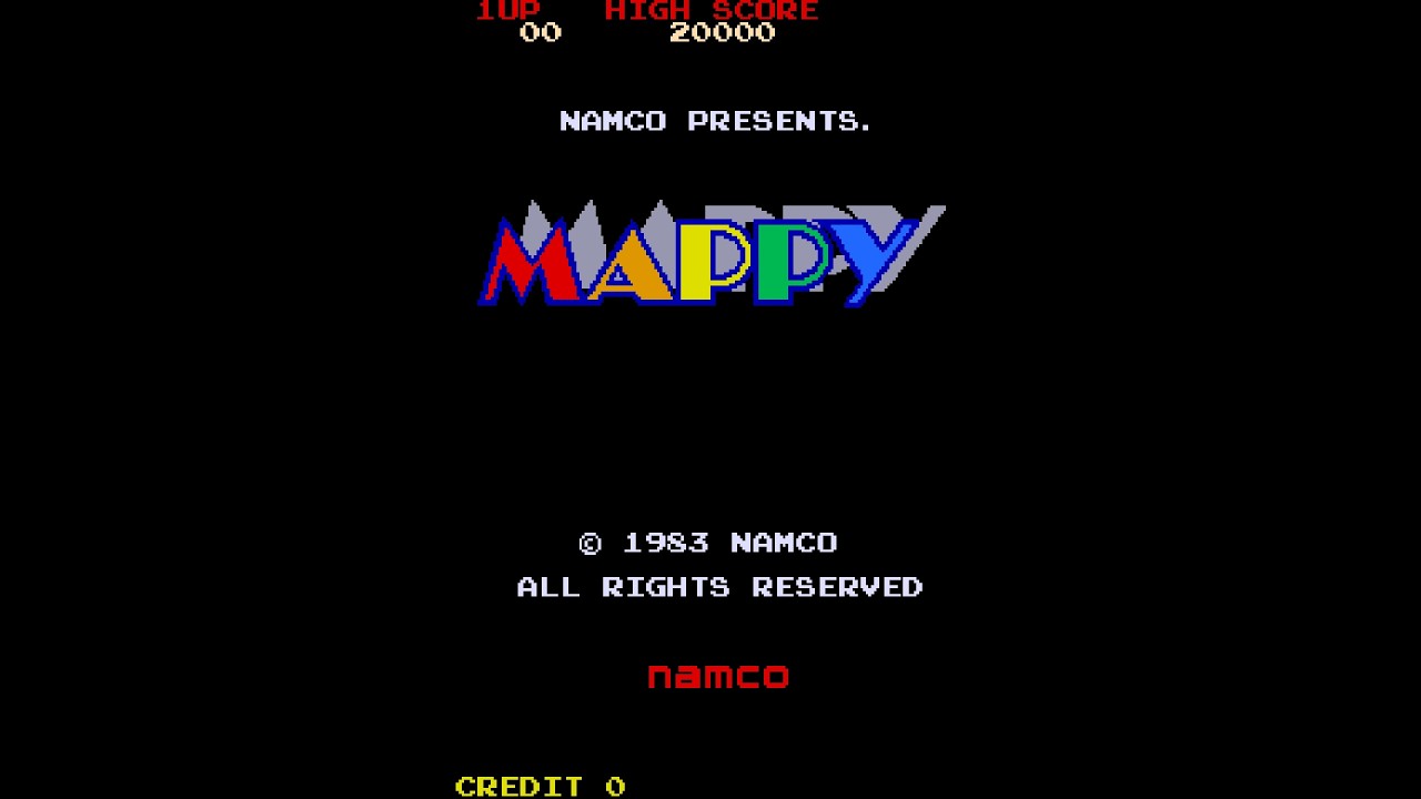 №051 🧀 Mappy (Arcade, 1983)